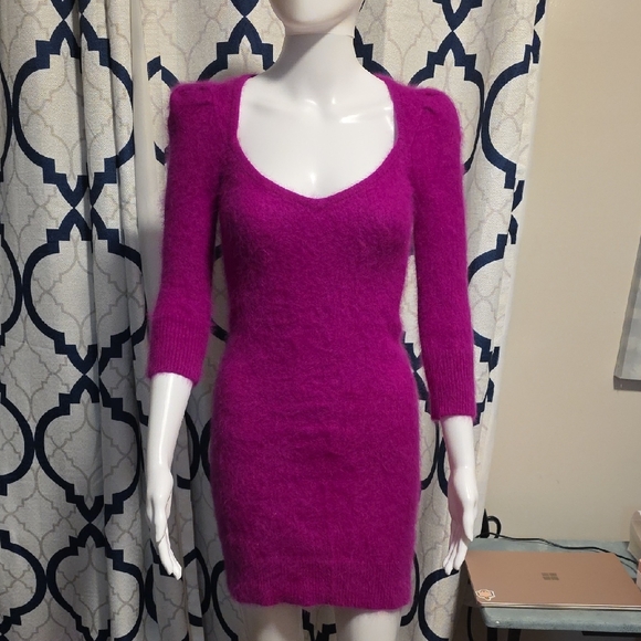 Moda International Dresses & Skirts - Moda International Vibrant Pink Mini Dress